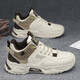 
Mountain Flower Creek [optional with velvet] Men's shoes for autumn and winter new cotton shoes for sports and casual running thick soles versatile dad's trendy shoes Rice brown [regular version]-2601 39