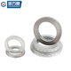 Guwanji 304 stainless steel double stack self-locking anti-loosening washer DIN25201 bite-type wedge-shaped toothed anti-slip locking washer M8 (5 pieces) 304 material