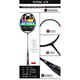 Yonex YONEX Yonex Badminton Racket NS9900 Ruisu NR900 NR800 NRGZ Doubles God ti10 NS9900 Black and Red 3UG5sp Air Shooting