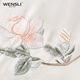 All-Shili Seidenschal Mulberry Seide Frauen su-embroidered Long Schalschal für Mutter Geburtstagsgeschenk für Frauen leichte Luxus Geschenkbox