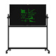 Weiku 55-inch LCD blackboard handwriting board electronic blackboard drawing board large size highlight conference teaching training lecture live broadcast home 55-inch/one-click clear + mobile stand