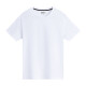Baleno round neck solid color thin breathable loose couple versatile T-shirt 8890228401W white L