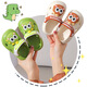 Children's Croc Shoes Boys Baby Baotou Slippers Small and Medium-sized Dinosaur 1-3 Years Old Anti-Slip Outer Sandals Girls Green 23-24 Sizes = Inner Length 140MM-1.5 Years or so