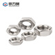 GUWANJI hexagonal nut stainless steel nut hexagonal nut screw nut 304 hexagonal nut M14 20 pieces/pack