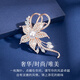Huaying (HUAYING) Light Luxury High-end Brooch Ladies Corsage Set Gift Box Jewelry Anniversary Birthday Gift for Girlfriend and Wife Light Luxury and Elegant *Angel Wings Brooch*Exquisite Gift Box
