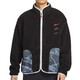 耐克（NIKE）外套男装2025夏季新款运动服摇粒绒保暖立领夹克 FZ6194-010黑色新年款 L