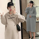 
Youmeizhen Japanese pregnant women autumn and winter sweatshirt long dress fashionable new women spring and autumn fashionable suit top Apricot color [Spring and Autumn style] L[Suggestions: 120-135Jin[Jin equals 0.5 kg]]