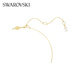 
Swarovski Swan love hug goose necklace female pendant feel light luxury gift for girlfriend birthday [mainly new product] 5714934