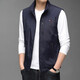 TOMMYBULL American Tommy Tommy Men's Autumn and Winter Jacket Vest Outdoor Versatile Casual Sleeveless Vest Standing Collar Vest Military Green 686 L [Suggested weight 130-145 Jin [Jin equals 0.5 kg]]