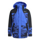 Adidas Jacke Herren Winter Clover Casual Sportswear Vielseitig trendy verdickte, warme winddichte Kapuze -Down -Jacke H13578/80% Grau Ente Down s