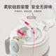 英氏（YEEHOO）小月龄学饮吸管杯宝宝水杯PPSU婴儿6个月以上1岁防呛喝水奶瓶 咬吸嘴【手柄+背带款】 -苹果绿