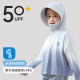 茨语儿童防晒衣女童男童夏季2025新款冰丝防晒服薄款外套夏天防 紫色F9929 150