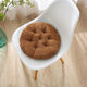Yingzhuer thickened cushion office four seasons student classroom female stool floor mat butt cushion strap sedentary chair cushion corduroy round coffee 40*40cm