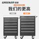 GREENER Auto Repair Tool Cart Workshop Tool Cabinet Mobile Tool Trolley Multifunctional Parts Cart Hardware Toolbox