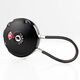 Auburn TSA Customs Lock Password Bloqueo Cable de acero Cabe Cabe Gabinete Bloqueo Bolsa de viaje Bloqueo TSA007