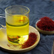 [Black Friday] Saffron es auténtico, tibetano especial azafrán salvaje de primera clase empapado en agua para promover la circulación sanguínea y eliminar la estasis de sangre. Tamponio de pecho y diafragma, calidad especial Super A Filament 1 Bottle [intente]