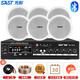 Audio -Set 6 Sast Decke 6, fester Druckverstärker öffentliches Broadcast -System Decke Home Living Room Conference Hintergrund Sprecher Musik Kombination Lautsprecher