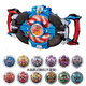 Strange King Ultraman Rob Transformer Crystal Toy Spin Flash Carrot Head Dart Light Wheel Blue Rosso Set Summon Ultraman Rob Transformer + 4 Crystals