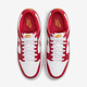 
Nike (Nike) basketball shoes men's shoes Air Jordan aj1 board shoes 2025 summer new low top breathable casual and light sports DD1391-602 white and red DunK 40.5