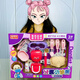 Qinmanhai Children's grande taille mignon Petits appareils électroménagers Lumières Interactive fille jouant à la maison Institution 9905 Sac de rangement