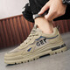 Changxiang Huili Workwear Men's Shoes 2025 New Spring and Summer Mesh Breathable Casual Sports Anti-Slip and Wear-resistant Construction Site Labor Protection Shoes Men's Khaki [Breathable Model] 42