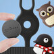 Bone mignon Clip de passeport de longe à l'étranger de voyage de voyage à l'étranger Carte de rangement COUVERTURE PORTABLE MULTI-FONCTIONNEUR PASSE PASS AIR TICK CLIP COUP SORT PASSPORT CLIP [LITE-PATI DUCK]