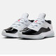 Nike (Nike) Chaussures de basket-ball Chaussures féminines Summer Nouveau Air Jordan 11 Bas Top Practical Deaming Sports Chaussures légères et décontractées DV2629-106 36