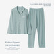 Pyjamas de manzhizhuang pour les femmes au printemps et aux manches longues en coton 2023 Nouveau ensemble de vêtements de maison décontractés japonais fines fines (Jin est égal à 0,5 kg]) [adapté à 120-135jin [Jin est égal à 0,5 kg]) [adorable à la peau et respirable]