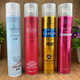 Lange spray spray cabello pegajos para hombres pegamento seco fragancia potente crema de gel mousse mouse para mujer cabello cera barro 3 botellas juego de perfumes