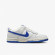 Nike Dunk Low White and Blue Wear-resistant Breathable Low Top Sports and Casual Shoes DH9765-105 37.5