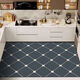Xuxian floor mats, kitchen floor, stain-resistant mats, household anti-slip carpets, water-absorbent and oil-proof, large-area custom-made foot mats, versatile cutlery, 140*180cm, waterproof and anti-scalding
