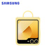 三星（SAMSUNG）Galaxy Z Flip6 原装指环式硅胶保护壳 手机套 原厂手机壳 黄色