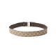 
Gucci (GUCCI) double G printed PVC belt for men 245861KGDHN9767 light brown color width 4cm light brown color 110