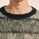 Sketch Neil Barrett co-branded Sketch Men's 2024 Winter New Casual Loose Sweater Striped Top 313 Army Green S