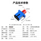 HAILE海乐 光纤适配器FC-SC耦合器 FC母转SC母光纤转接头 法兰盘光纤对接头 塑料材质10个/袋 FC-SC1