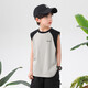 Zuoxi Boys Vest Summer Pure Cotton 2025 Новая детская футболка без рукавов Top Boys Одежда Black 140