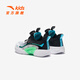 
Anta children's sneakers men's children's shoes 2024 spring and summer new knob button button net leather comfortable and fashionable casual shoes children's shoes [transparent net] white/black/blue 9904-1 28