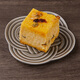 Original imported Japanese Mino boiled water to attract Japanese knots and ceramic tableware desserts and desserts plates for household small plates 13053-12801 Small plate white 4.21 inches
