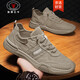 Califbull Men's Chaussures Nouvelles chaussures de chaussures décontractées polyvalentes Spring Top Top Ice Toivas Chaussures Chaussures respirantes non glissantes Men Khaki 42