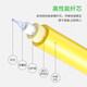 HAILE telecommunications grade fiber optic jumper SC-FC (UPC) 10 Gigabit single-mode single-core OS2 9/125 large square head to round head 3.0 fiber optic cable transceiver pigtail network cable 10 meters