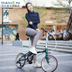 DAHON D5 folding bicycle 16-inch 5-speed retro men's and women's urban outdoor leisure portable bicycle HAC653 postal green