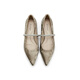 
Joy/peace Dong Jie's same Olive Martini 25 Spring New Chinese Cowhide Light Mouth Mary Jane Single Shoes 12603AQ5 Apricot Color 37