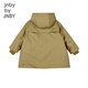 jnby by JNBY江南布衣童装冬羽绒服长款连帽保暖立领外套男女童儿童1NAC11370 733枯黄 110 cm