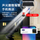 网络眼4g免费流量太阳能摄像头室外无电无网农村户外手机远程高清无线监控器家用360度无死角带夜视全景 【太阳能4G版】双镜头+免流量无需充值+64G卡