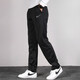 Nike Men's Pants New Loose Running Sports Pants Breathable Casual Velvet Pants 932254-010 D 932254-010 Velvet Lining XL