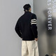 Yibo Sweater Cardigan Spring Men New Style Style Style Tendencia de tres barras Flower Cualvado Collar Sweater Chaqueta de suéter de punto