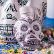 Soul Judge Foreign Liquor Original Imported Mexican Tequila Soul Judge KAH Skull Base Wine Soul Brew Painted Bottle Silver Tequila 700mL 1 Bottle