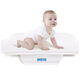 Yimeitang Medizinische Gewichtsweilskala Gewichtsgröße Hochvorzubereiteter kleiner Baby-Gewichtsgrad Hochverdiener Präzision mit Gewicht von Zweikombinationen mütterlicher und Babys universell [70 cm Tablett] Batteriemodell Weiß weiß