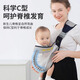 Jingeyu Baby hält Artefakt befreit die Hände und Kinder gehen aus, um den Taillenhocker Turban Neugeborenen Babygurt vorne zu umarmen 1 verbesserte atmungsaktive Modell-Shakuhu-Grün