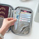 Sac de rangement de billets de passeport Runhuanian pour voyages portables Travel Portable Pass Protection Case de ménage Livre d'enregistrement de la maison